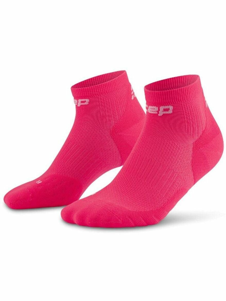 Носки Cep CORE RUN SOCKS, LOW CUT, 5.0, размер III, розовый,