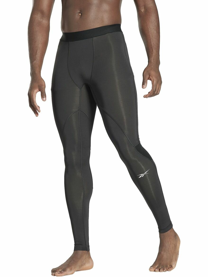 Тайтсы Reebok WOR COMPR TIGHT, размер S, черный