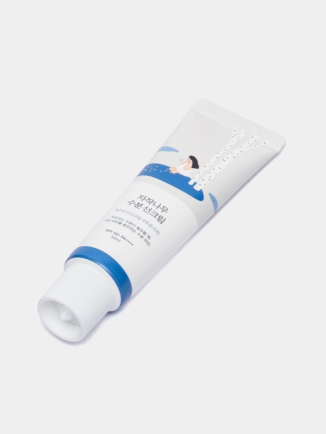 Солнцезащитный крем Round Lab Birch Juice Moisturizing Sunscreen SPF50+ PA++++, 50 мл — фото 1