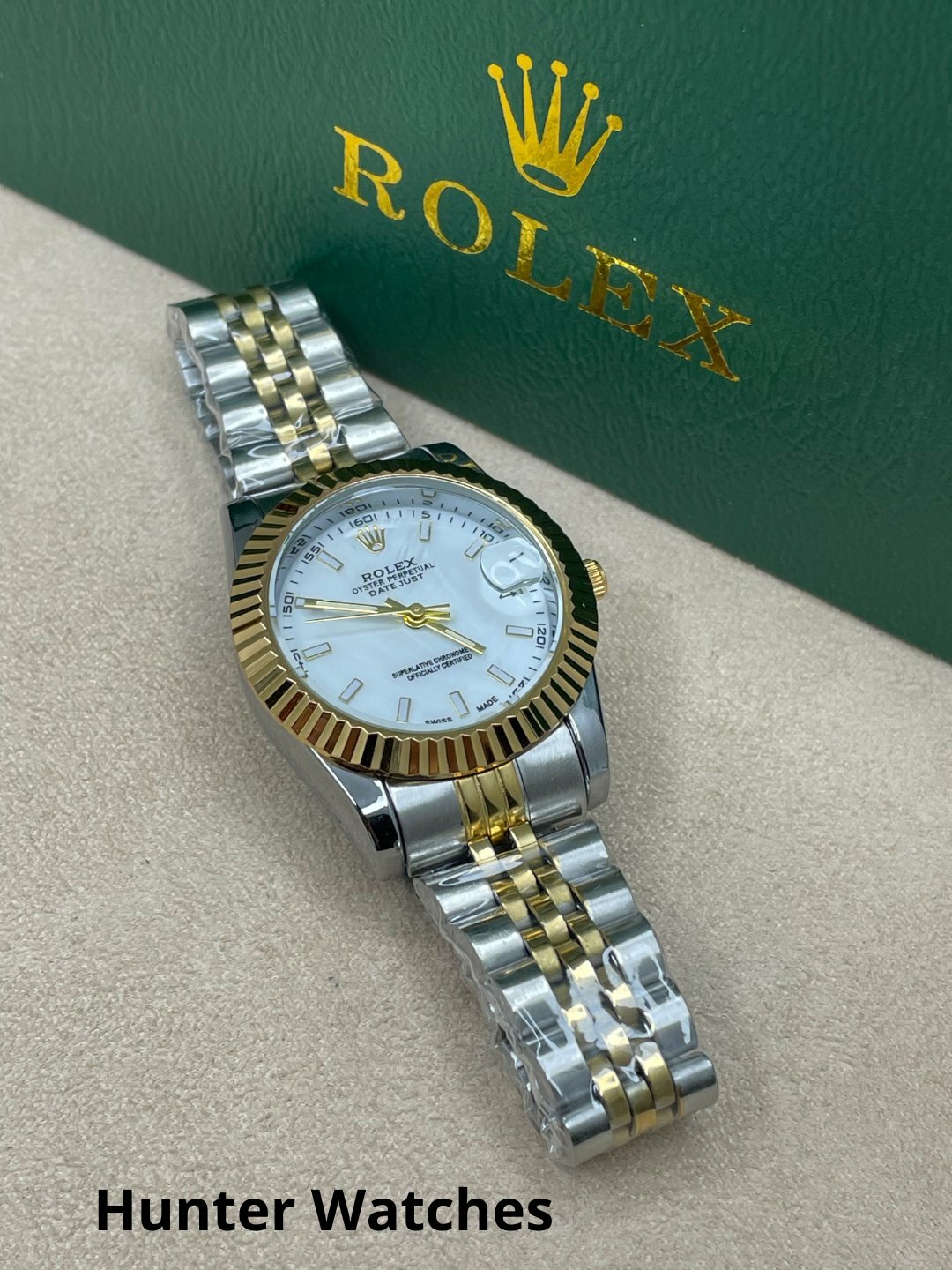 Наручные часы Rolex, зеленый, — фото 1