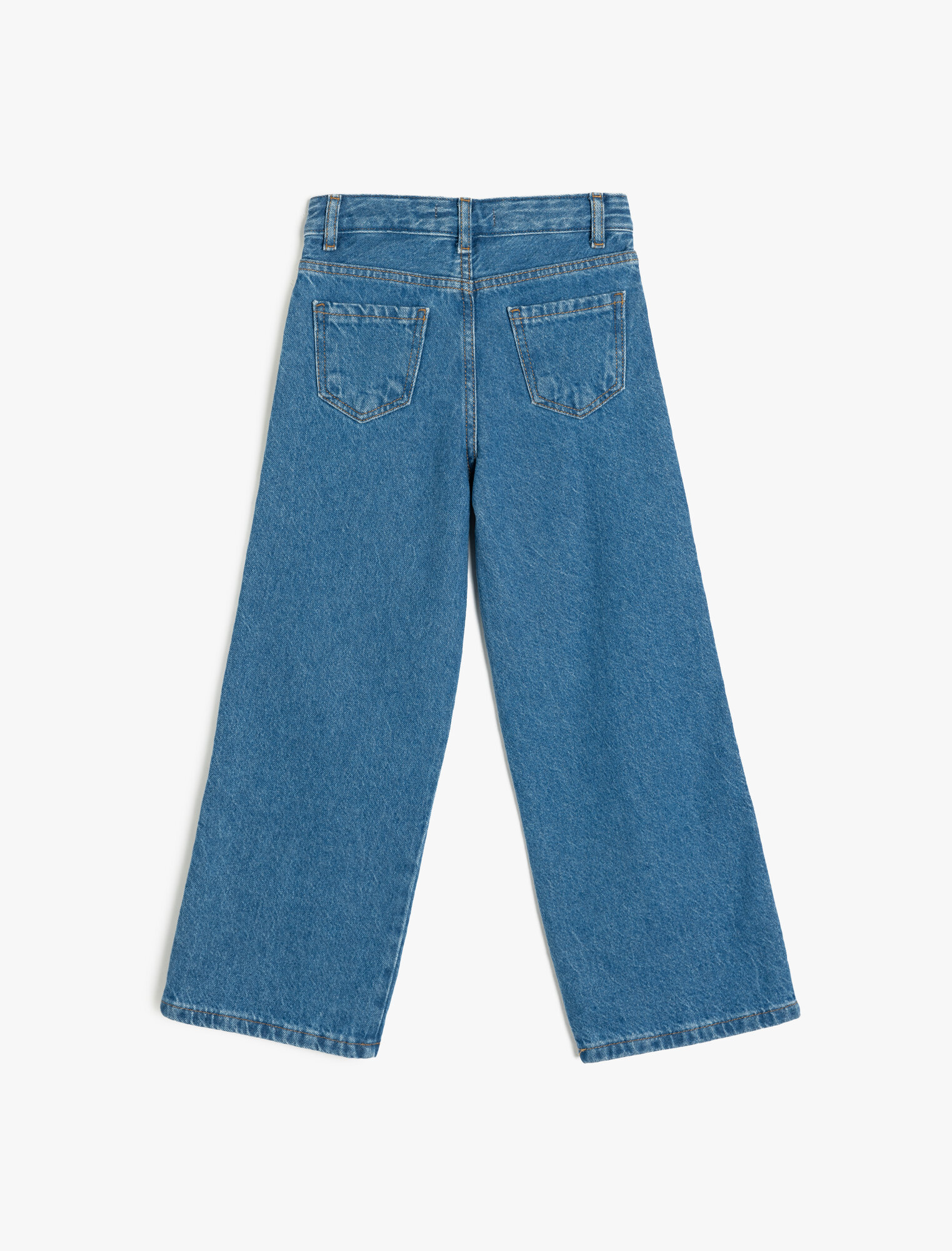 Брюки школьные KOTON CASUAL, размер 7-8 лет, темно-синий — фото 1