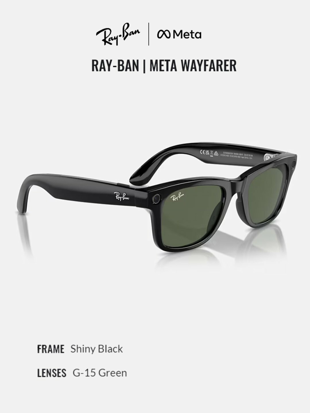Солнцезащитные очки Ray-Ban, зеленый