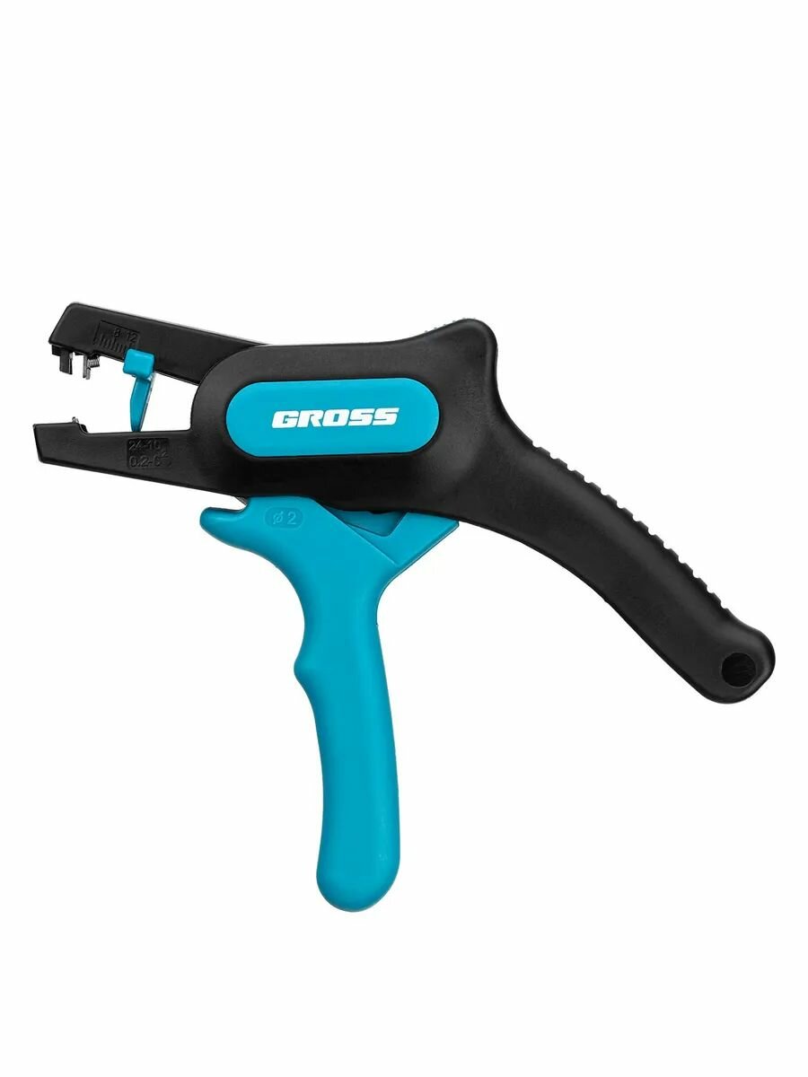 Щипцы для зачистки проводов 0.2-6 мм2 нерж. сталь Gross