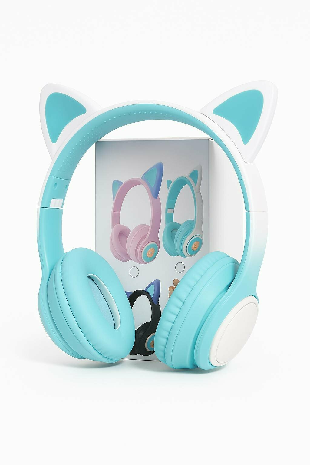 Deer. AKZ-02 — Беспроводная игровая гарнитура, Bluetooth, цвет голубой