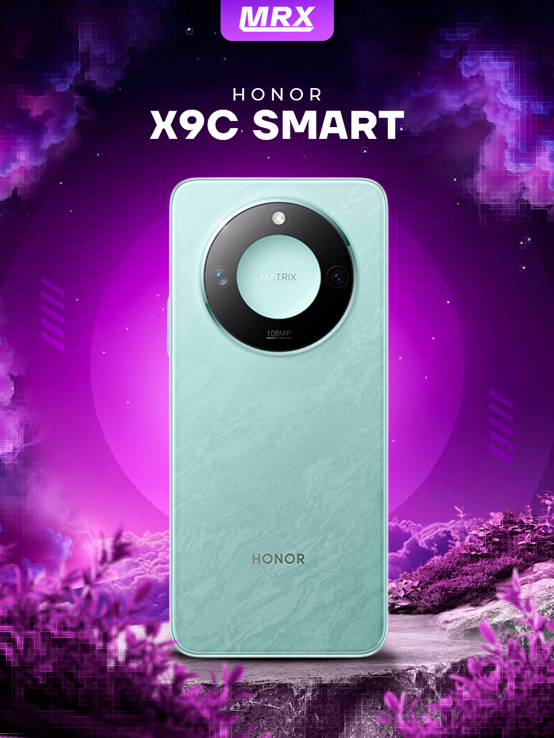 Смартфон Honor X9c, камера 108МП, экран 6.8", 2 SIM, 8ГБ/256ГБ, 5G Smart