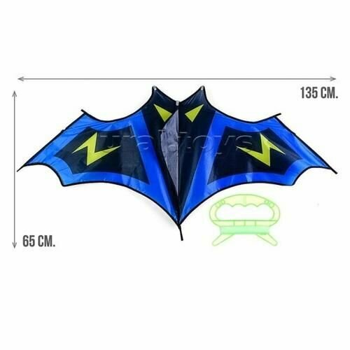 Воздушный змей Huada Toys в пакете, 135х65 см, с держателем, от 3 лет