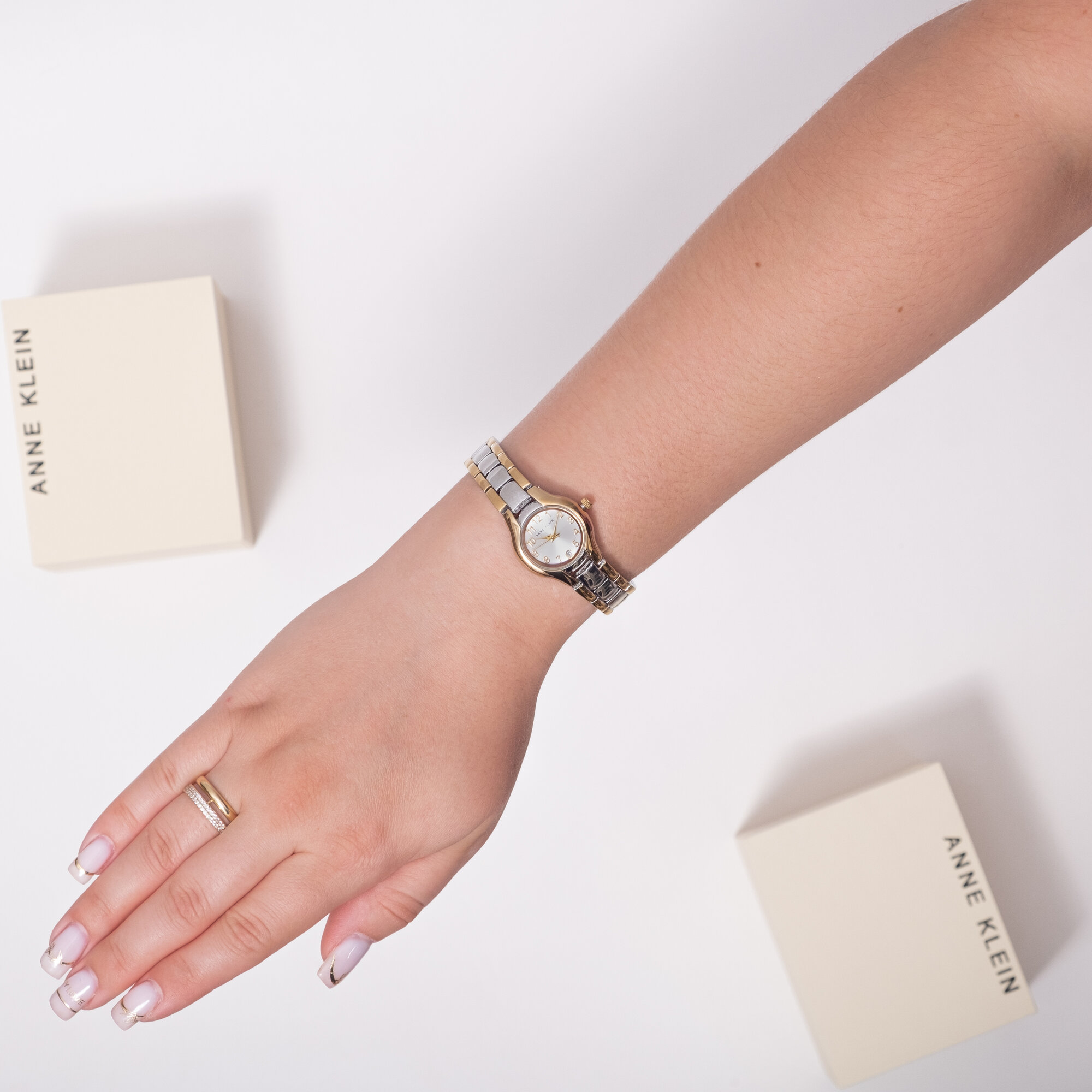 Наручные часы ANNE KLEIN, золотистый/серебристый — фото 1