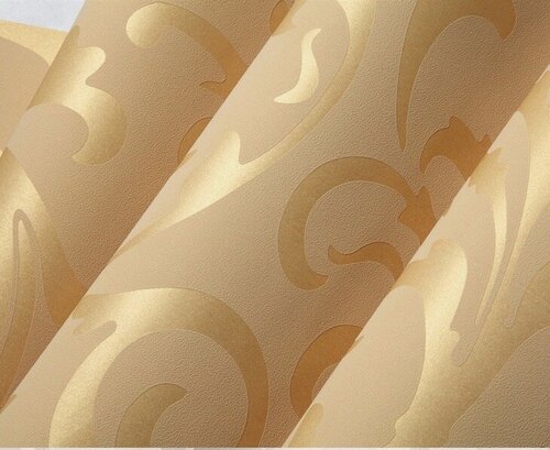 Изображение товара Виниловые обои Damask Silver Floral, Светло-серый, 9.5MX0.53M
