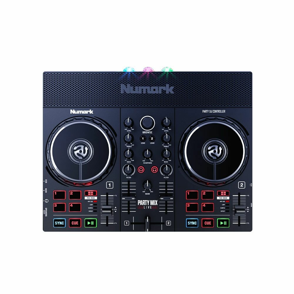Двухканальный DJ контроллер PARTYMIXLIVEXEU Numark Party Mix Live