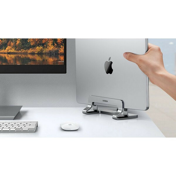 Подставки И Столики Для Ноутбуков Xiaomi Подставка вертикальная для ноутбука Ugreen LP258 Vertical Laptop Stand (25706) черный