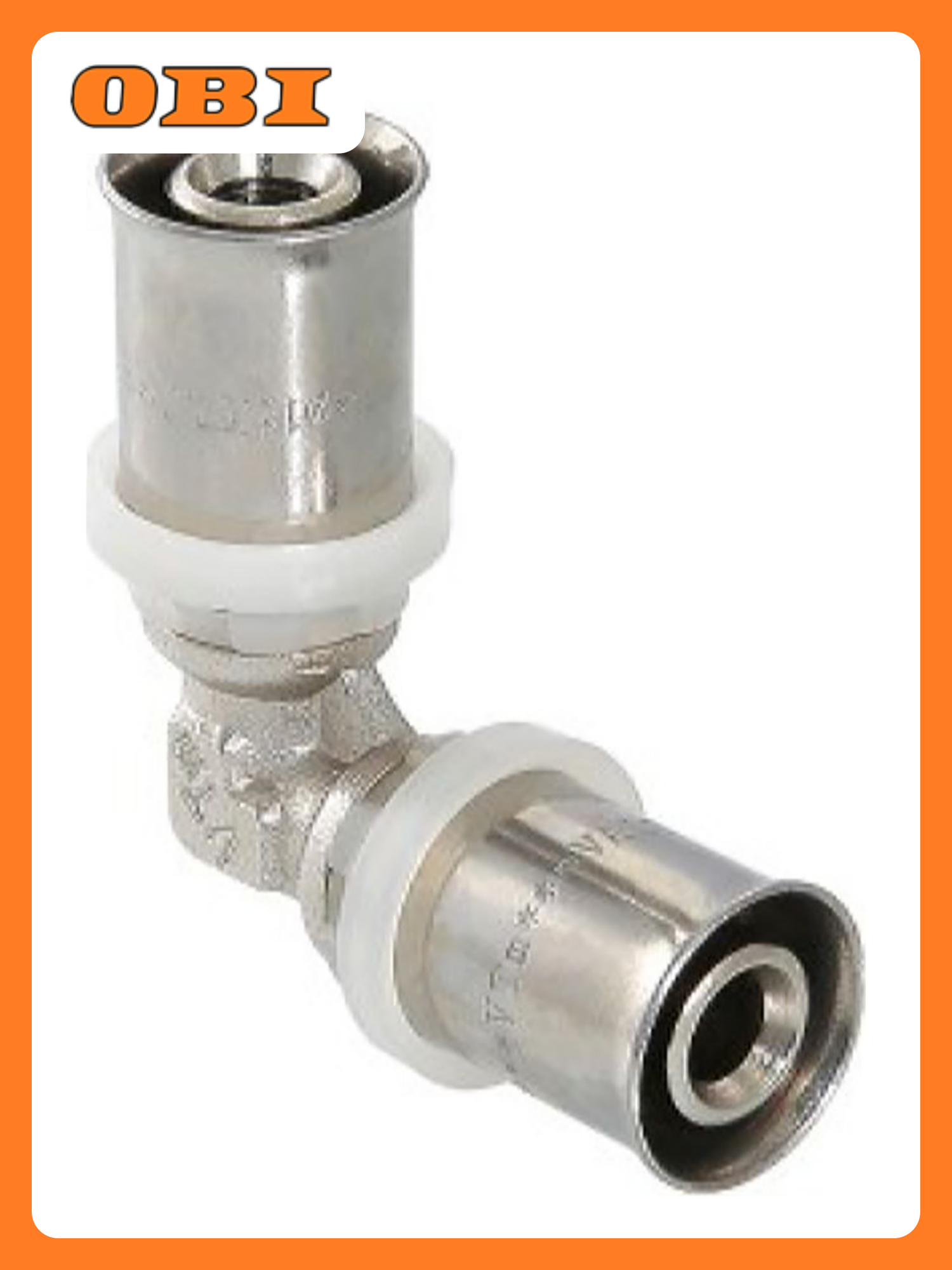 Угольник VALTEC VTm.251. N латунь никелированный для металлопластика 20мм