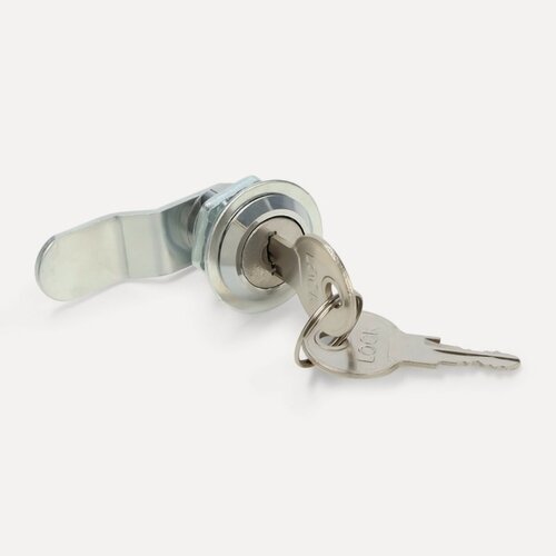 Изображение товара Замок почтовый тундра LC4, 17×16×50 мм, 2 английских ключа, хром