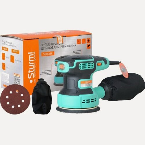 Изображение товара Эксцентриковая шлифовальная машина Sturm! OS8135R