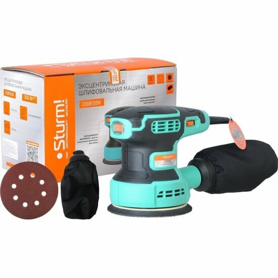 Эксцентриковая шлифовальная машина Sturm! OS8135R