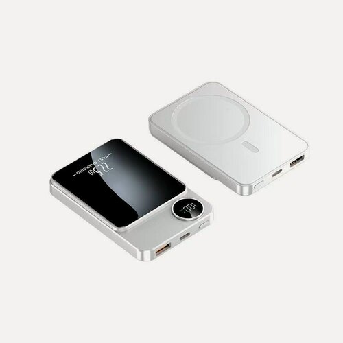 Изображение товара Внешний аккумулятор qiaomeyou Kingxbar, MagSafe, 20000 мА·ч, 20W, Белый