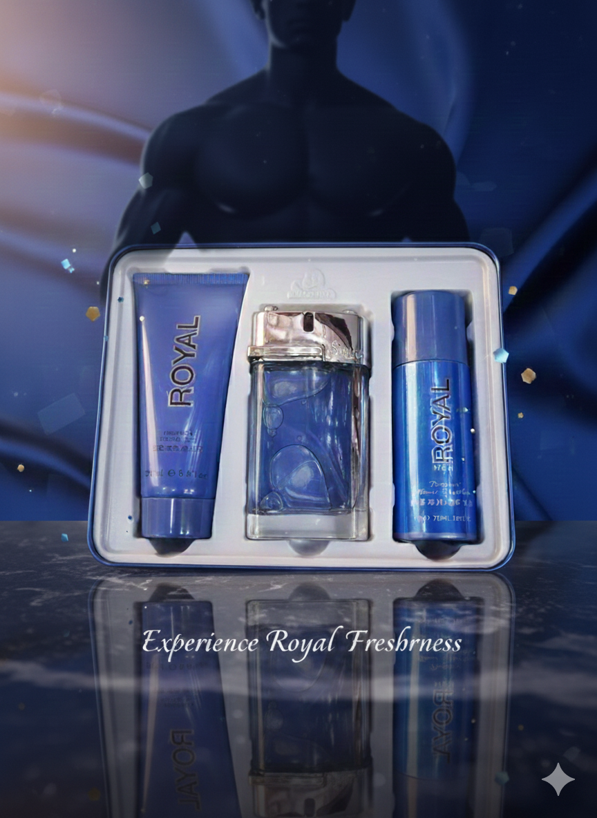 Royal Freshness-подарочный набор духов 3 в 1 для мужчин восто