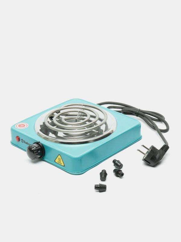 Электрическая плита akalon Sakura ПЭ-02BL, Ростест, 21см, 1000Вт,