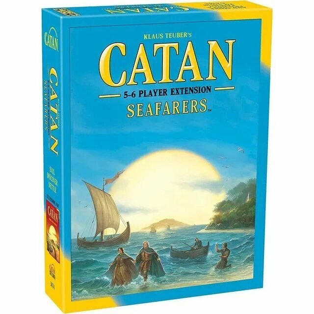 Расширение Настольной Игры Catan Seafarer Позволяет 5 - 6 Игрокам Участвовать В Расширении Catan Seafarer