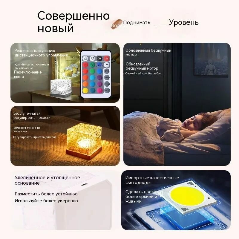 Лава-лампа LED 3Вт Пульт ДУ: Лава-лампа-3