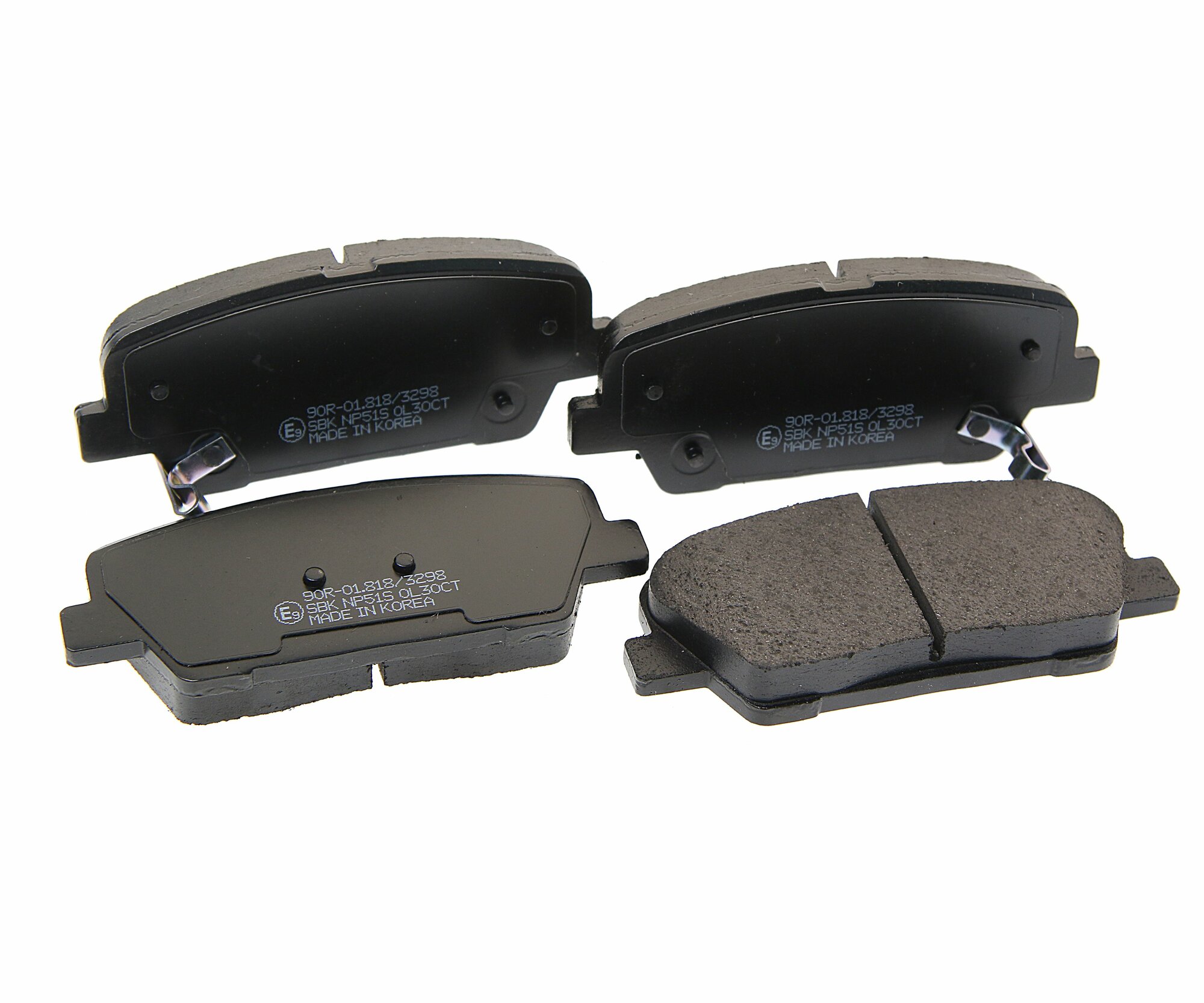 Колодки тормозные KIA Sorento задние (4шт.) SANGSIN