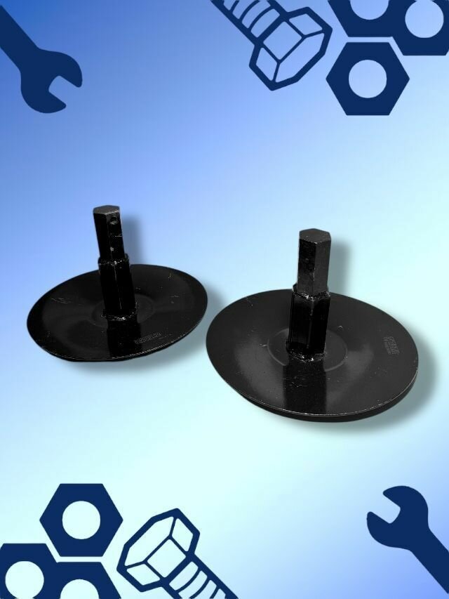 Диски защиты растений шестигранные 32 мм на мотоблок, диаметр 240 мм (1 пара).