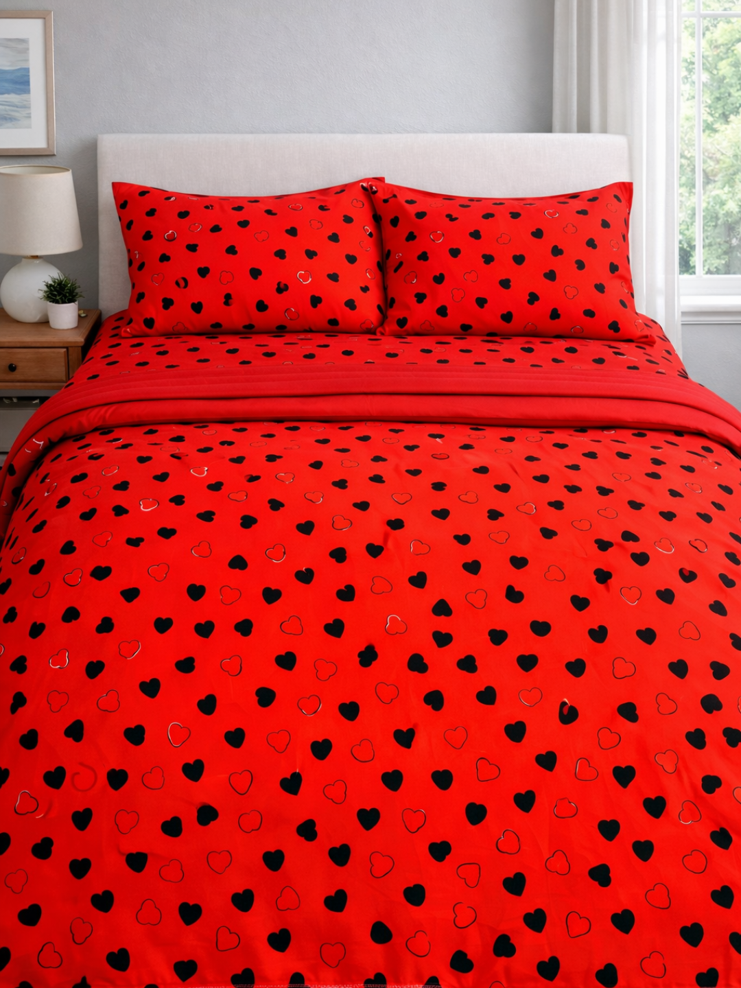 Постельное белья "Простыня и наволочка" размер евро стандарт