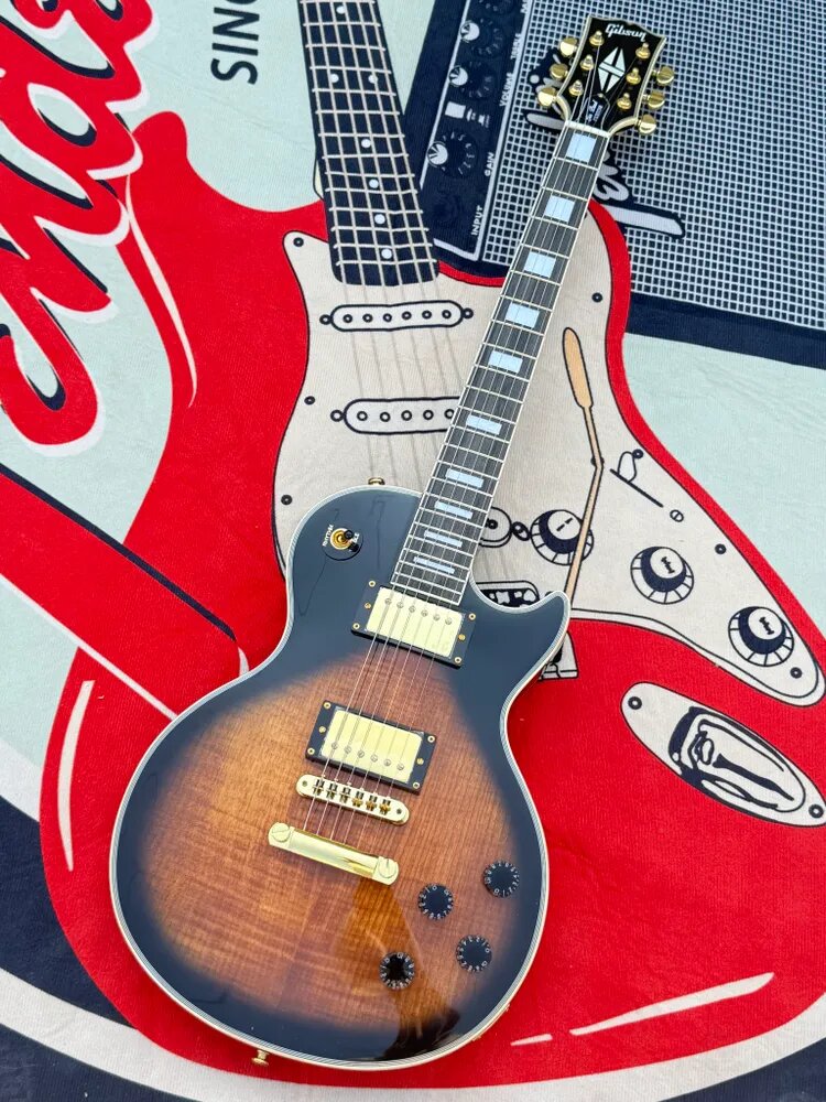 Gibson Guitar Электрогитара Gibson Les Paul 6-струнная, корпус Махагони 39"