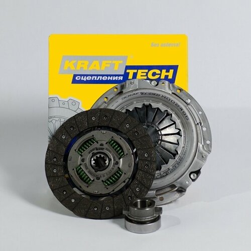 фото Сцепление в сборе для а/м газ (дв. 402, 406) (kraftech) krafttech