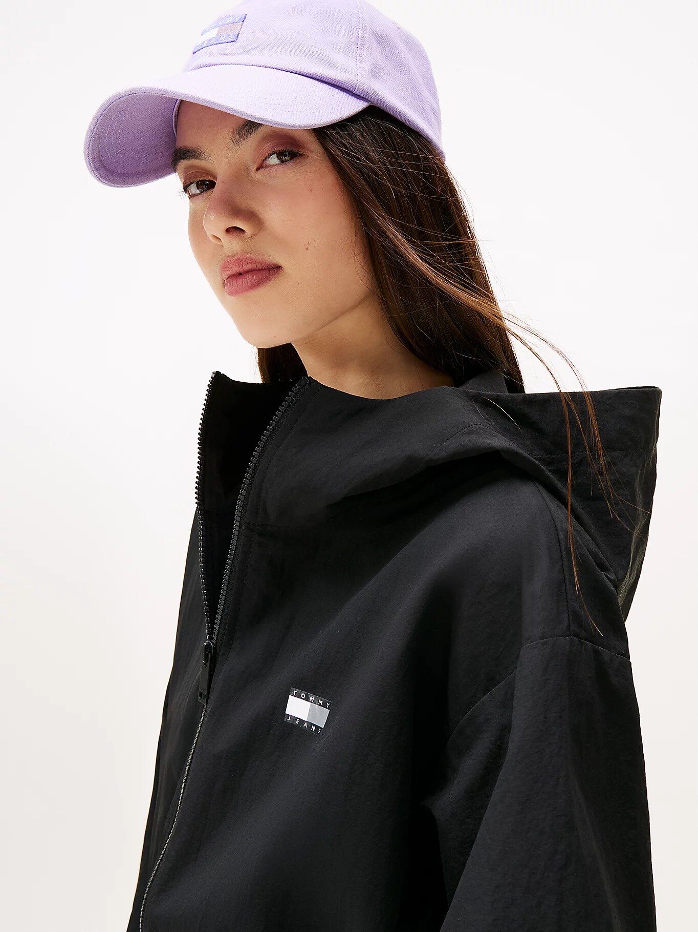 Ветровка Tommy Jeans, размер XL, черный — фото 1