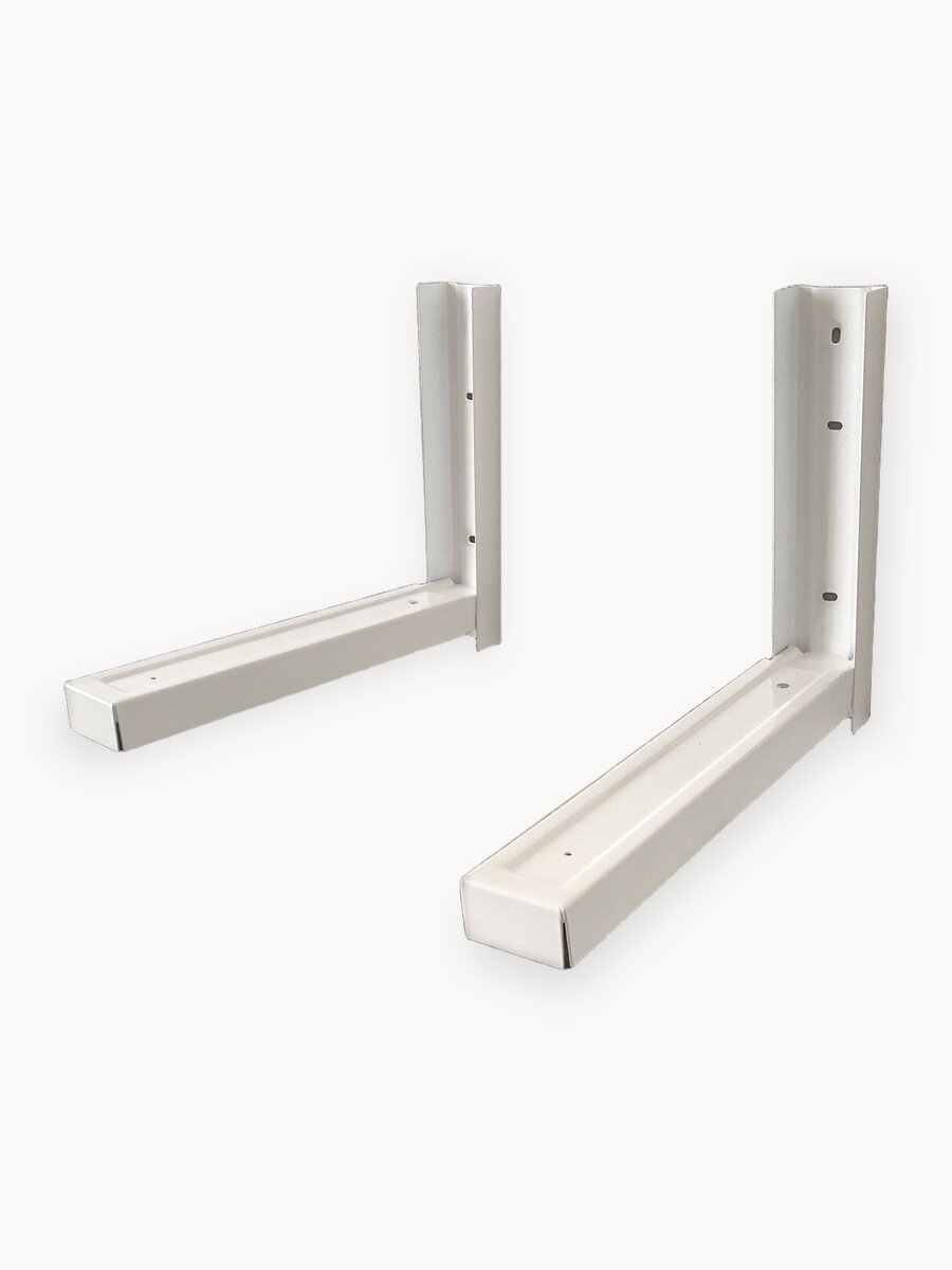 Сварной кронштейн К114W РЭМО для микроволновки, духового шкафа стальной, белый, максимальный вес до 40 кг