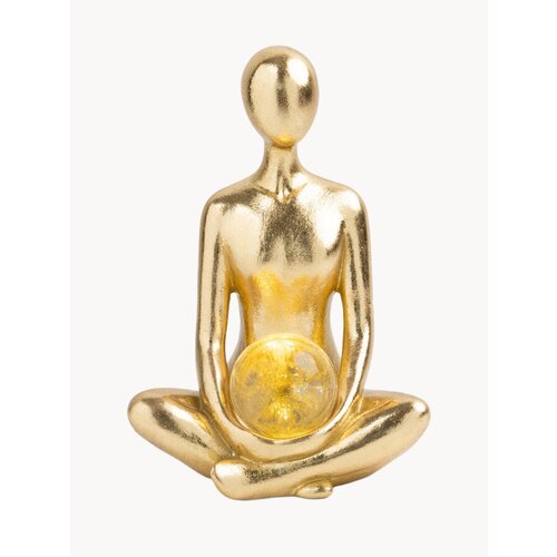 Статуэтка 16 см полирезин золотисто-черная Фрагмент лица Face 1690₽