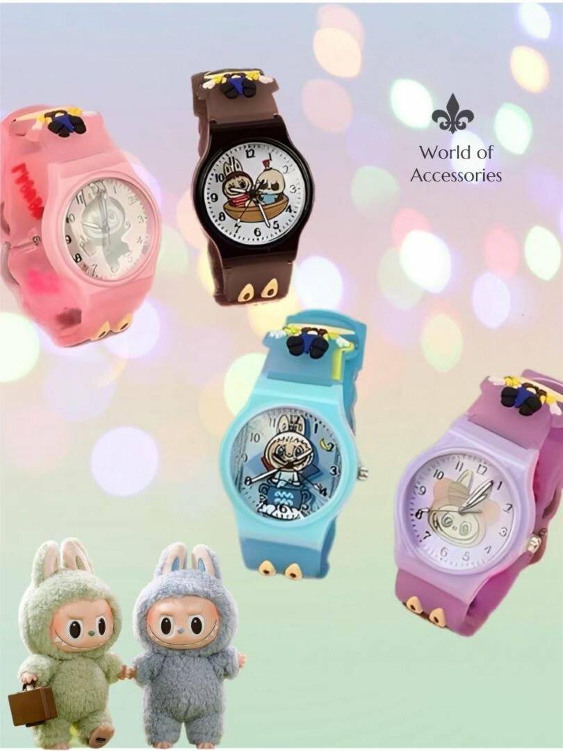 Наручные часы World of Accessories, бирюзовый — фото 1