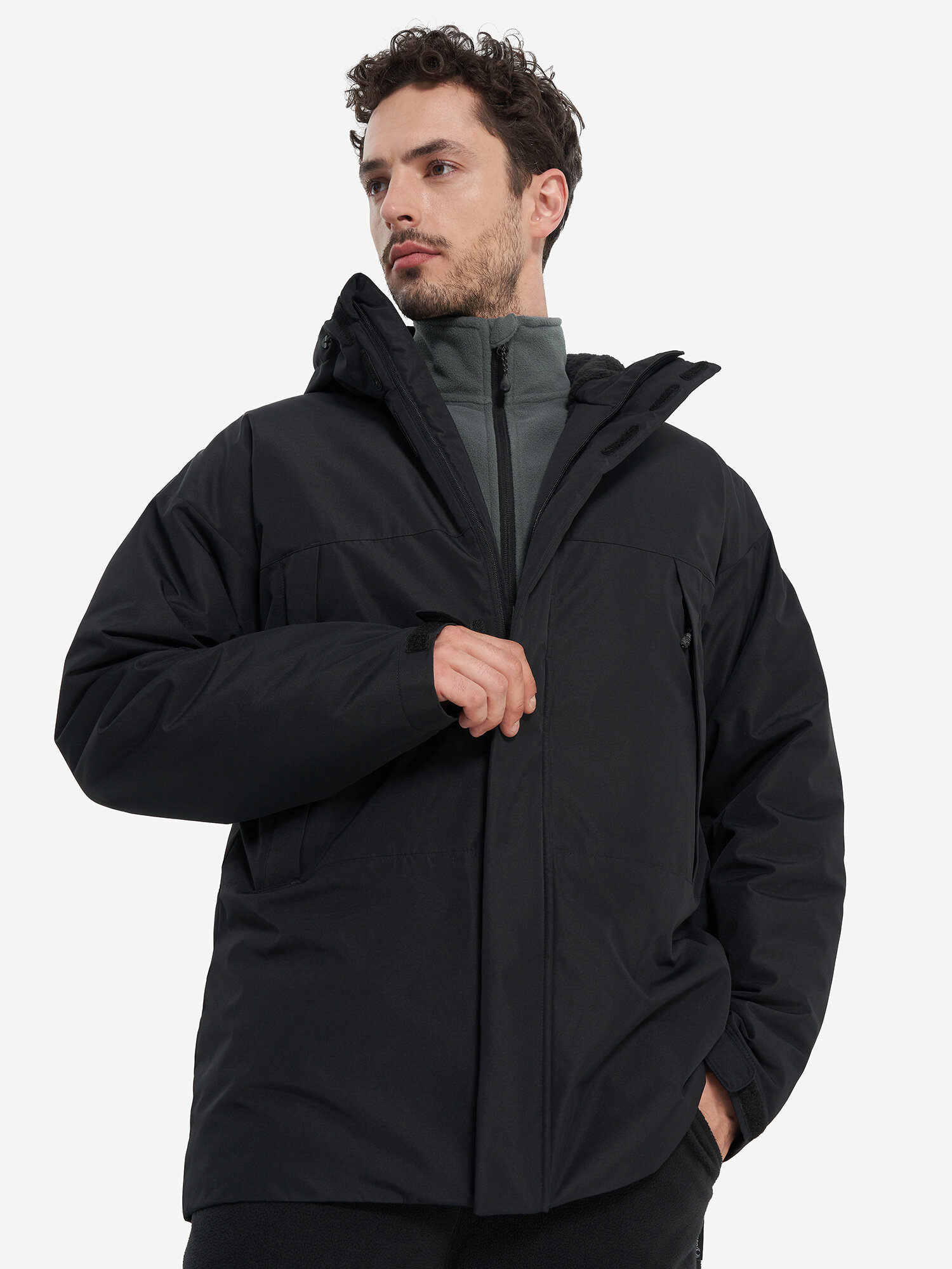 Куртка Northland Professional Men's Travel Padded Jacket, размер 48/50, черный