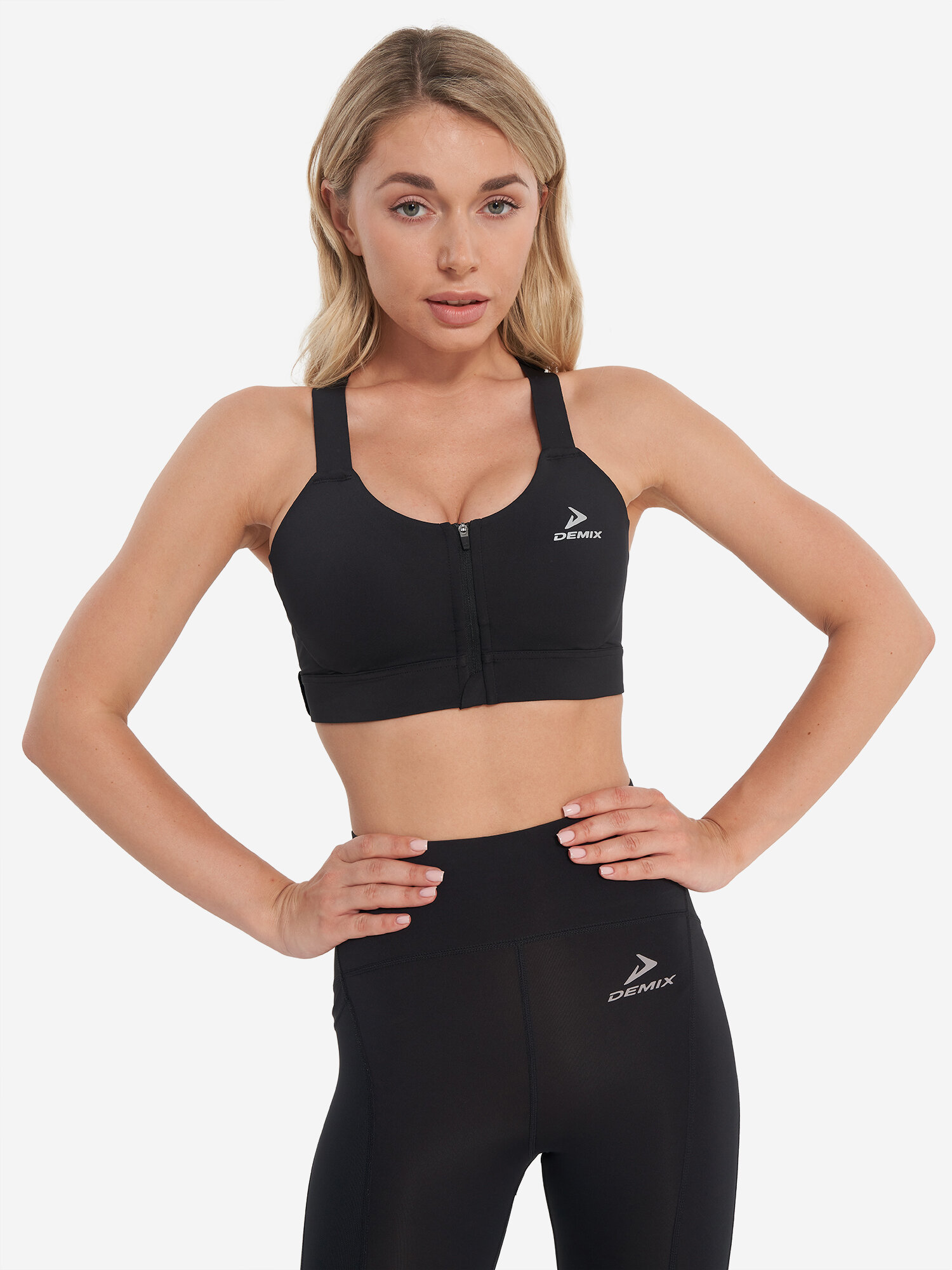 Топ спортивный Demix, размер 48AC, черный — фото 1