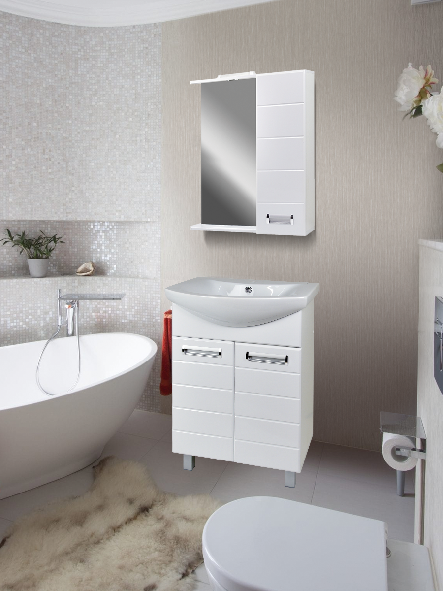 Тумба под раковину 9912.495 ВЕГА 50 см Doratiz - фото №4