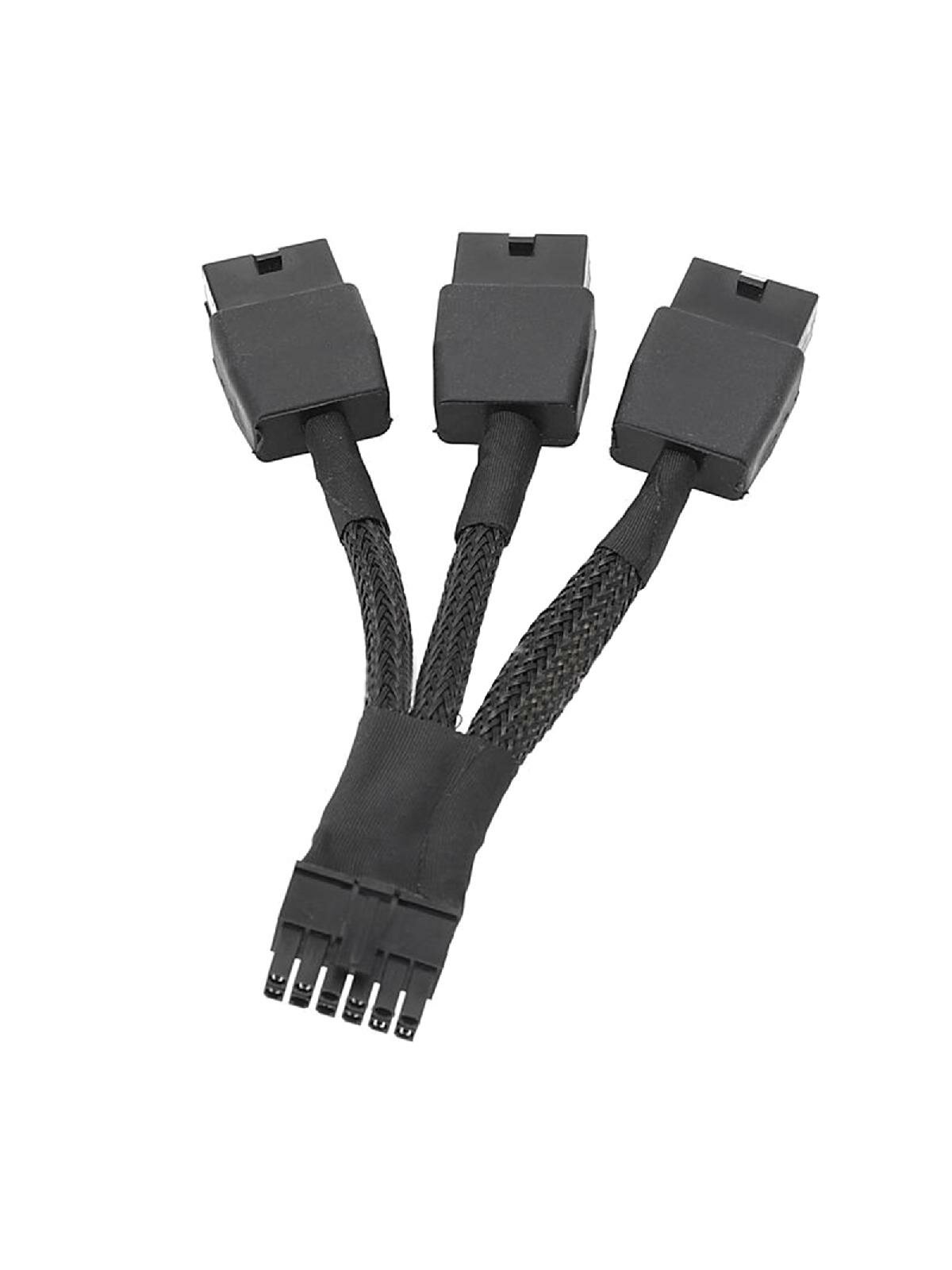 18AWG 3x8pin PCI-e to 12pin PCI-e 12VHPWR Connector for NVIDIA Ampere RTX 3060ti 3070 3080 3090 RTX 12Pin GPU Cable