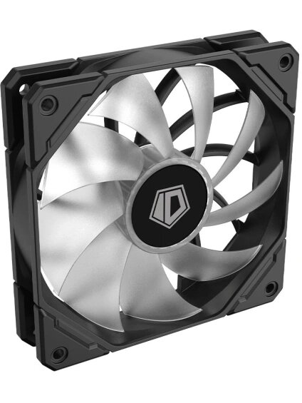 Вентилятор ID-Cooling TF-12025 Pro ARGB, 120х120x25, черный, 4-pin Ret (TF-12025-PRO ARGB) — фото 1