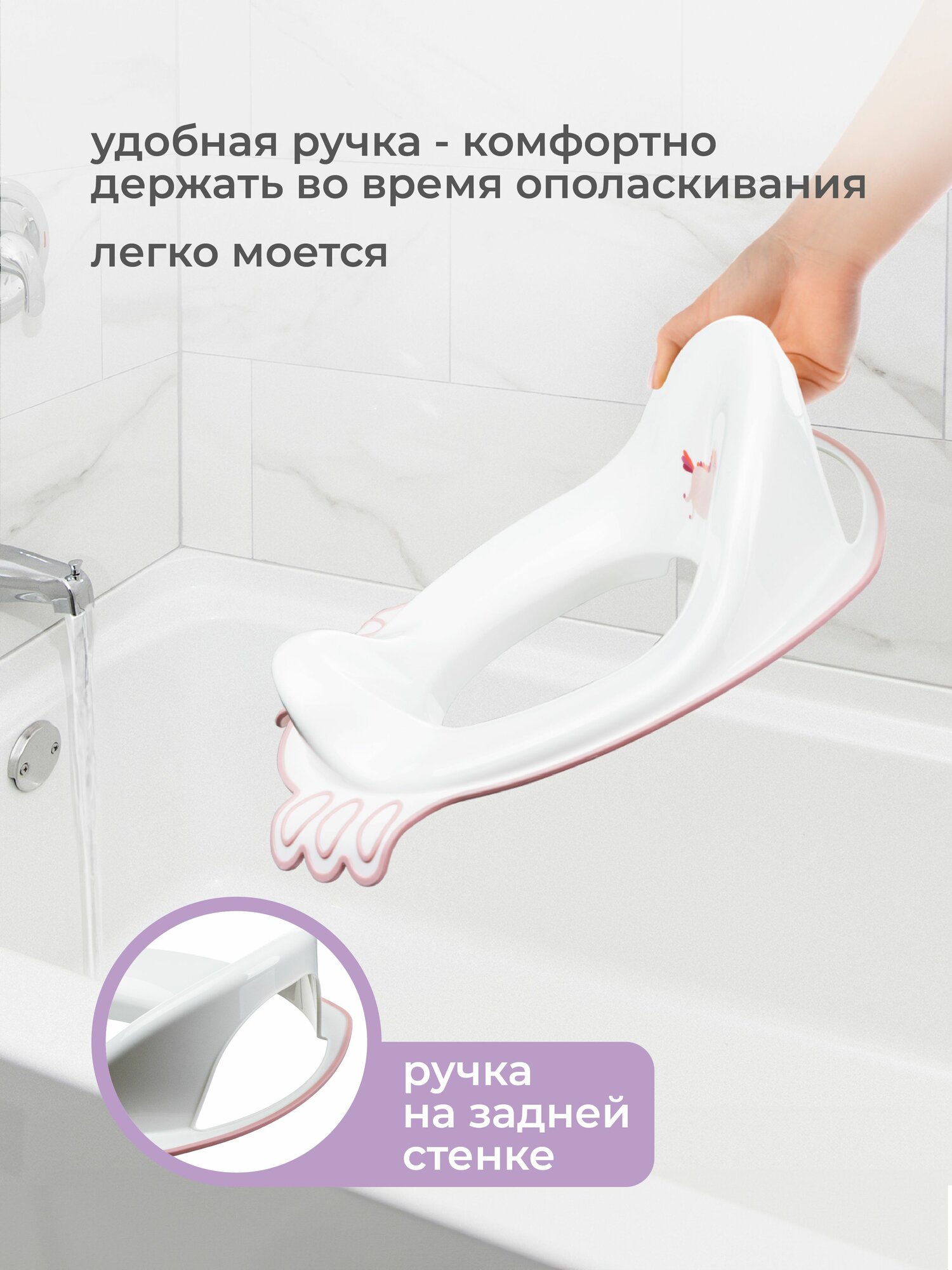 Принадлежности Для Детской Гигиены Сиденье для унитаза детское пластиковое, накладка для туалета детям, сидушка стульчак 2+