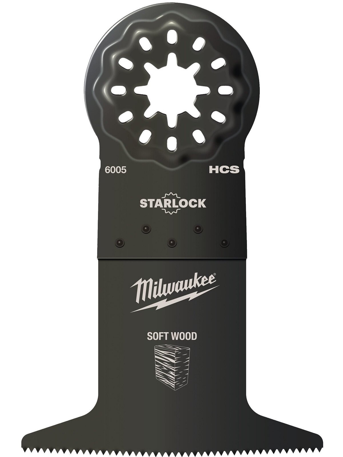 Полотно для мультитула для работы по дереву Milwaukee 65x42мм (48906005)