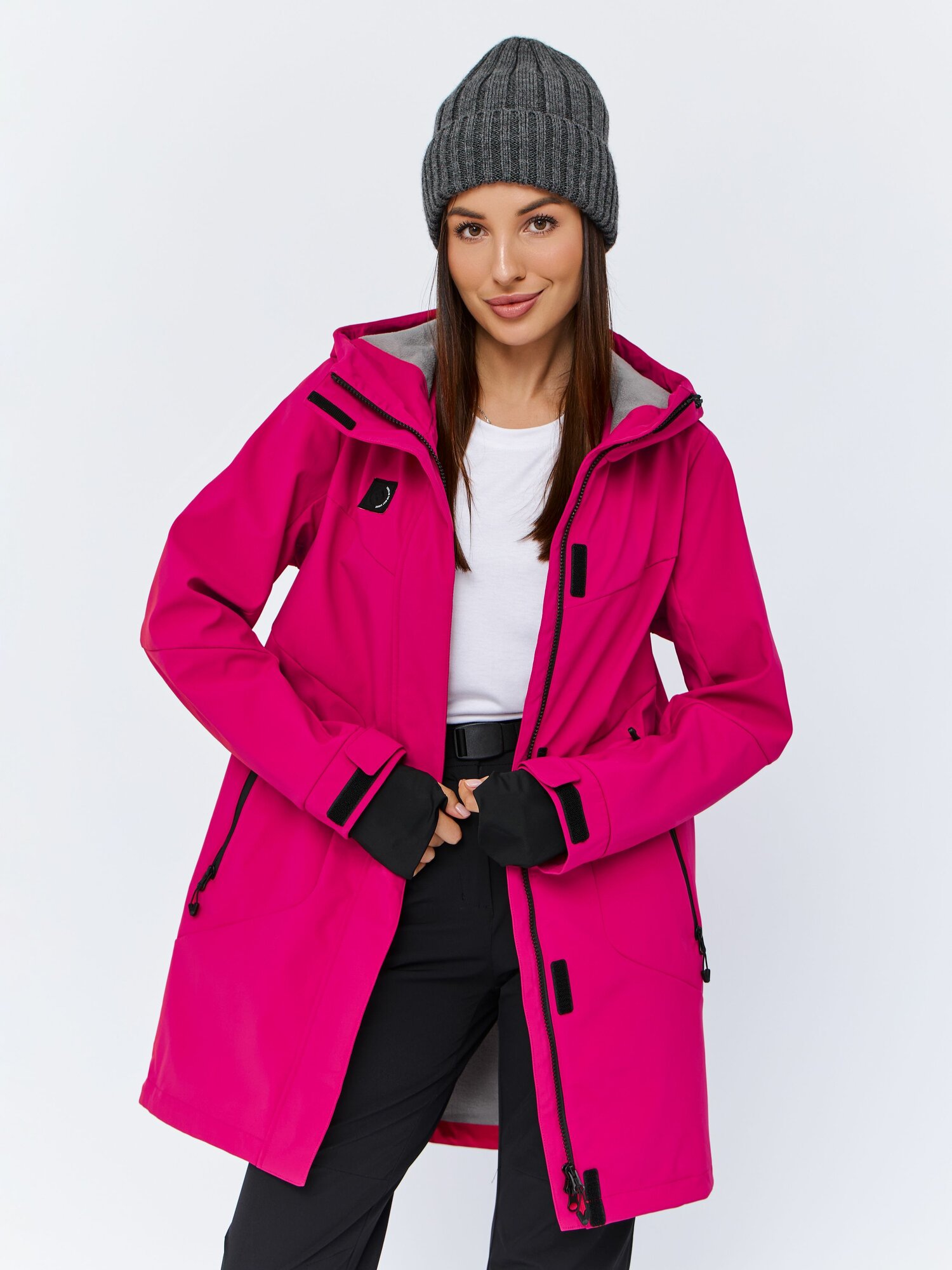 Парка FORCELAB Базовая коллекция размер 3XL фуксия