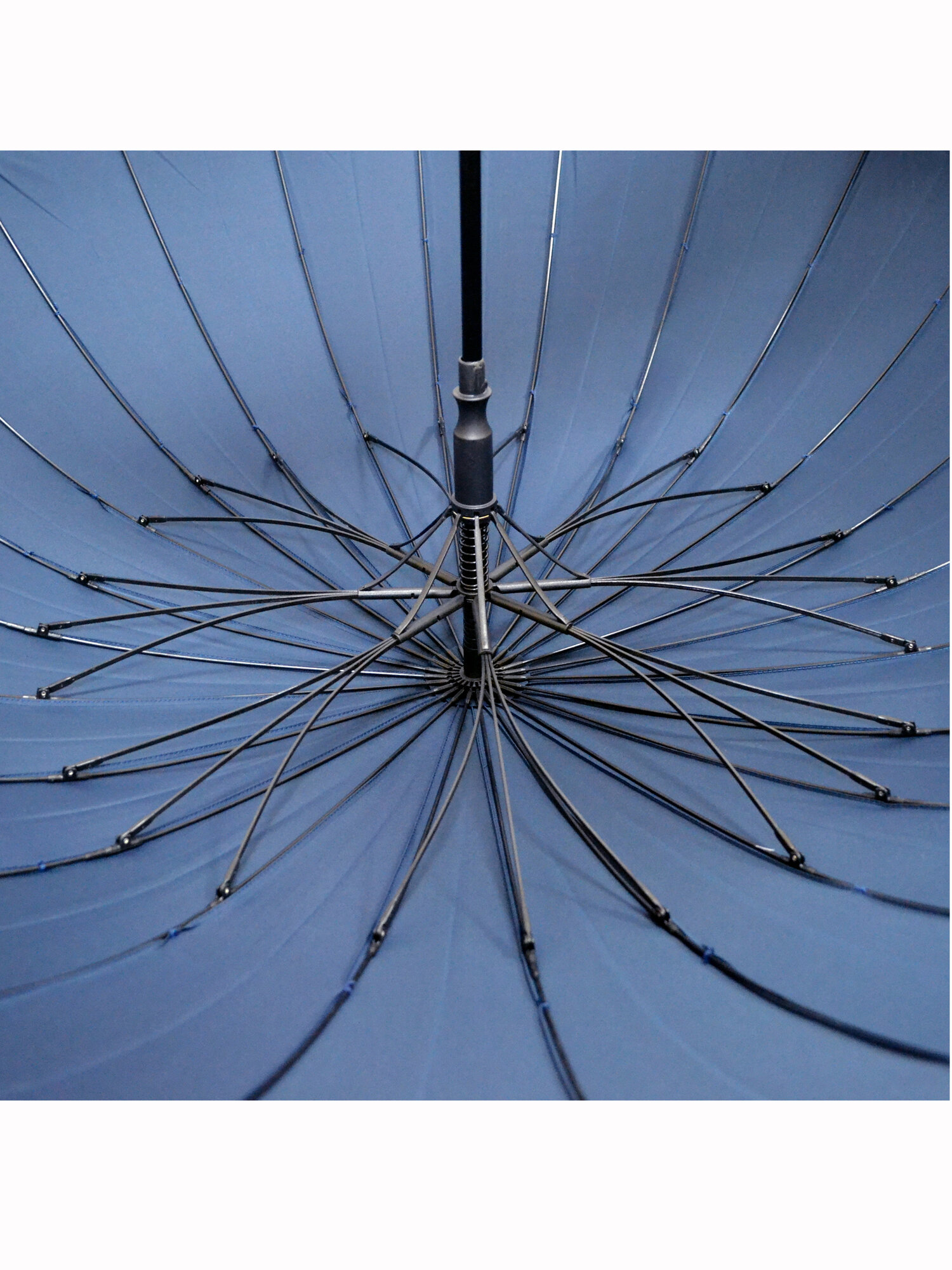 Зонт-трость Ame Yoke, синий — фото 1