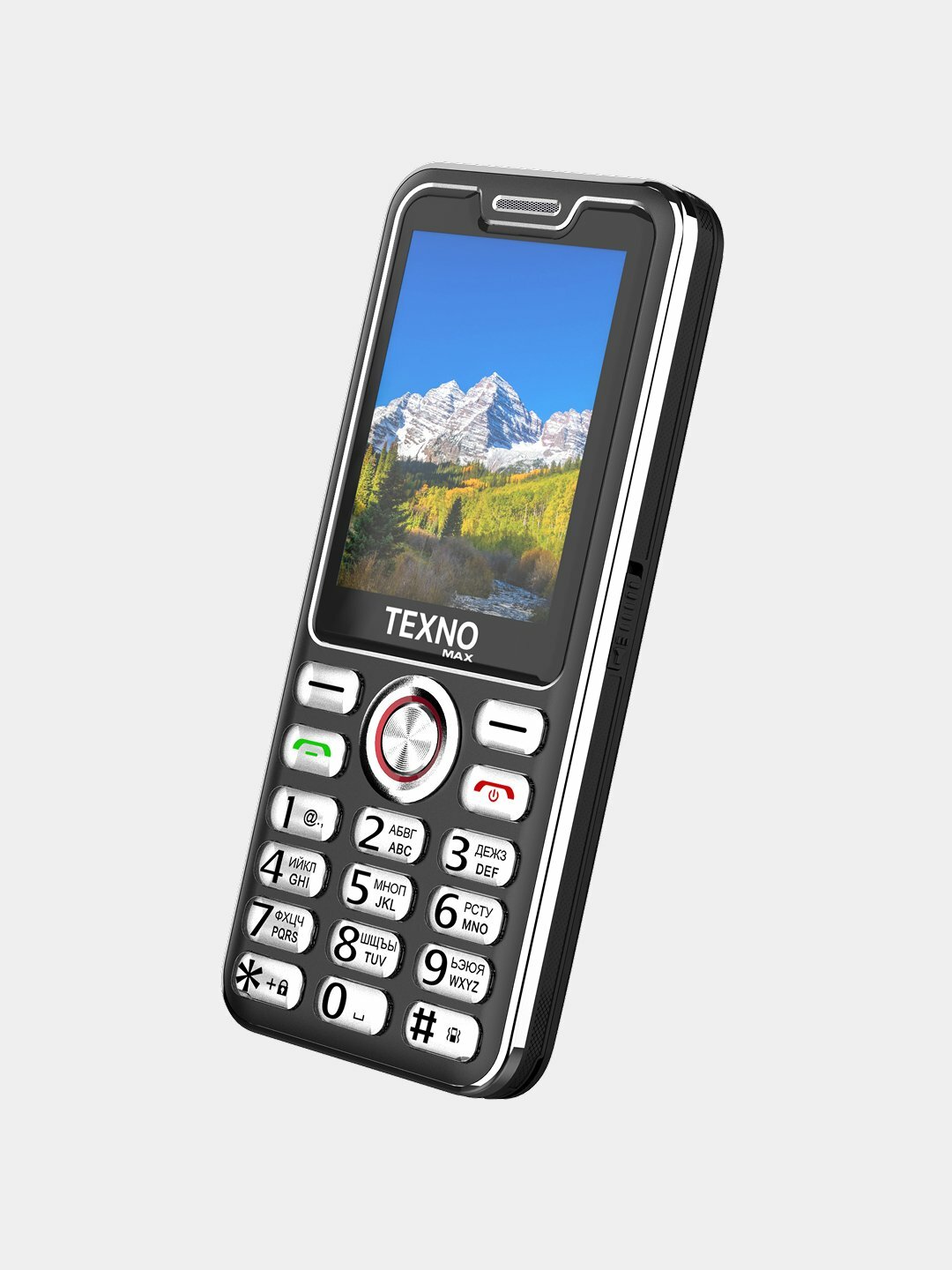 Телефон Texnomax 025, 2 SIM, экран 5", поддержка 4G, 16GB, чёрный
