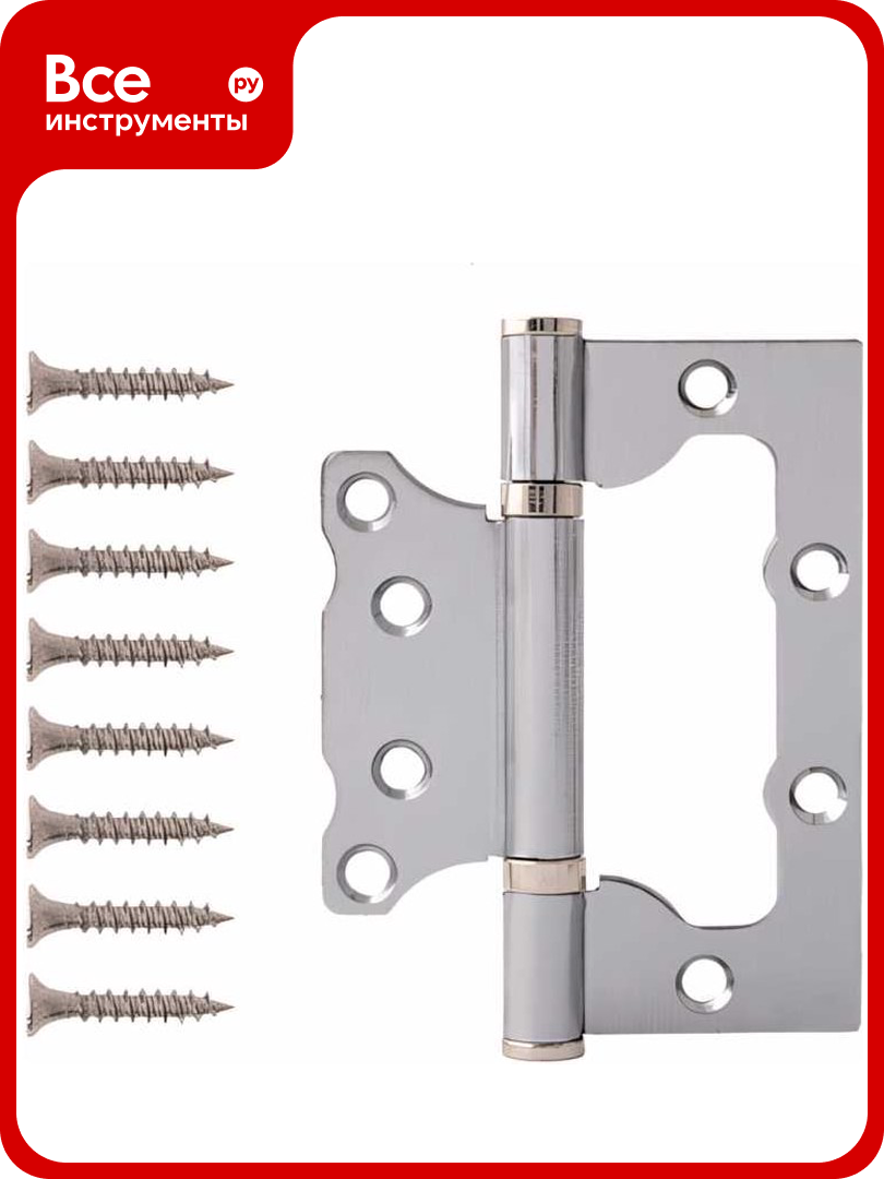 Петля накладная Code Deco 100*75*25-B2-CRM 30173