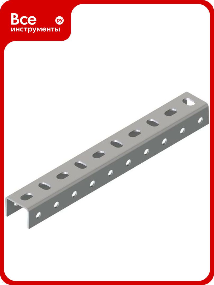 Универсальный профиль Система КМ усиленный 38x29x25 L2000 мм LO0965 UPS2000