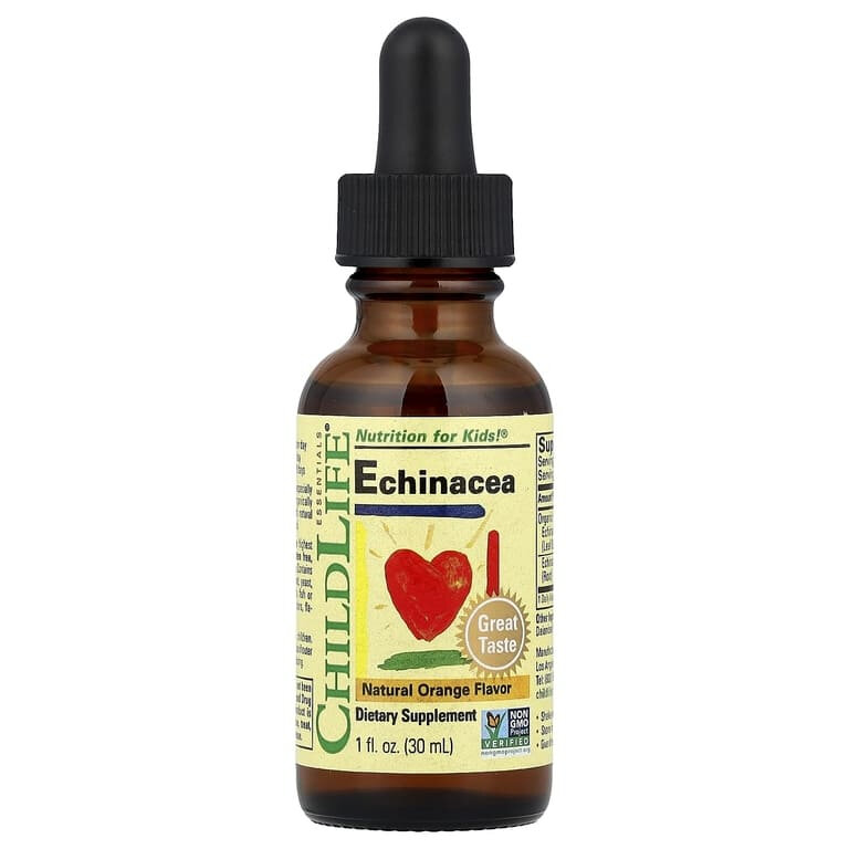 ChildLife Essentials Echinacea Эхинацея для детей 30 мл  вкус Апельсин