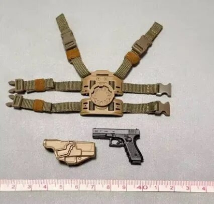 Модель пистолета 1/6 для Delta Force 12 дюймов ES 26068 g17
