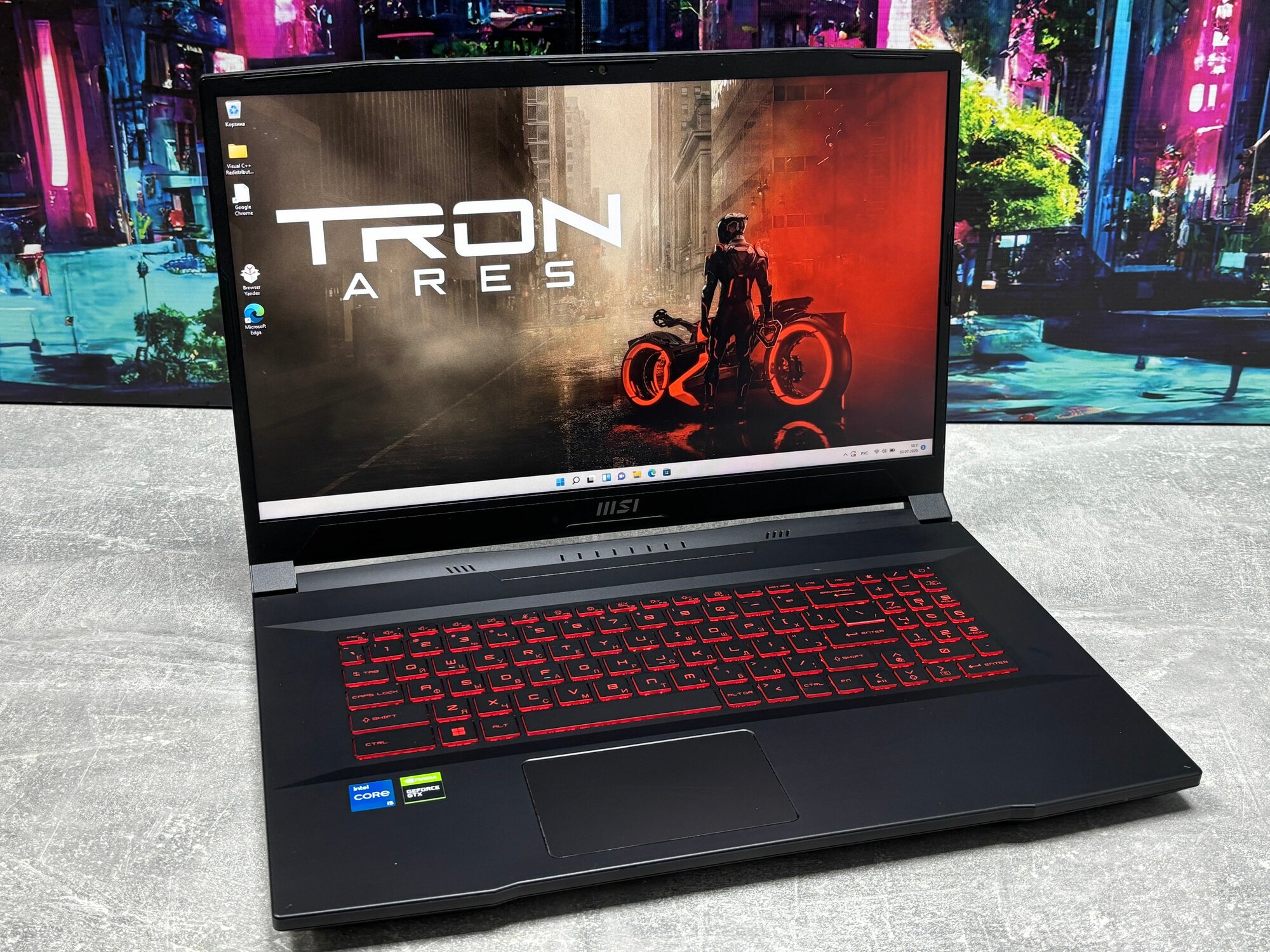 Ноутбук Msi Katana 17 Intel Core i5-11400H, 16gb, 512gb SSD,17.3 IPS 144Hz, NVIDIA GTX1650, Windows 11. Товар уцененный