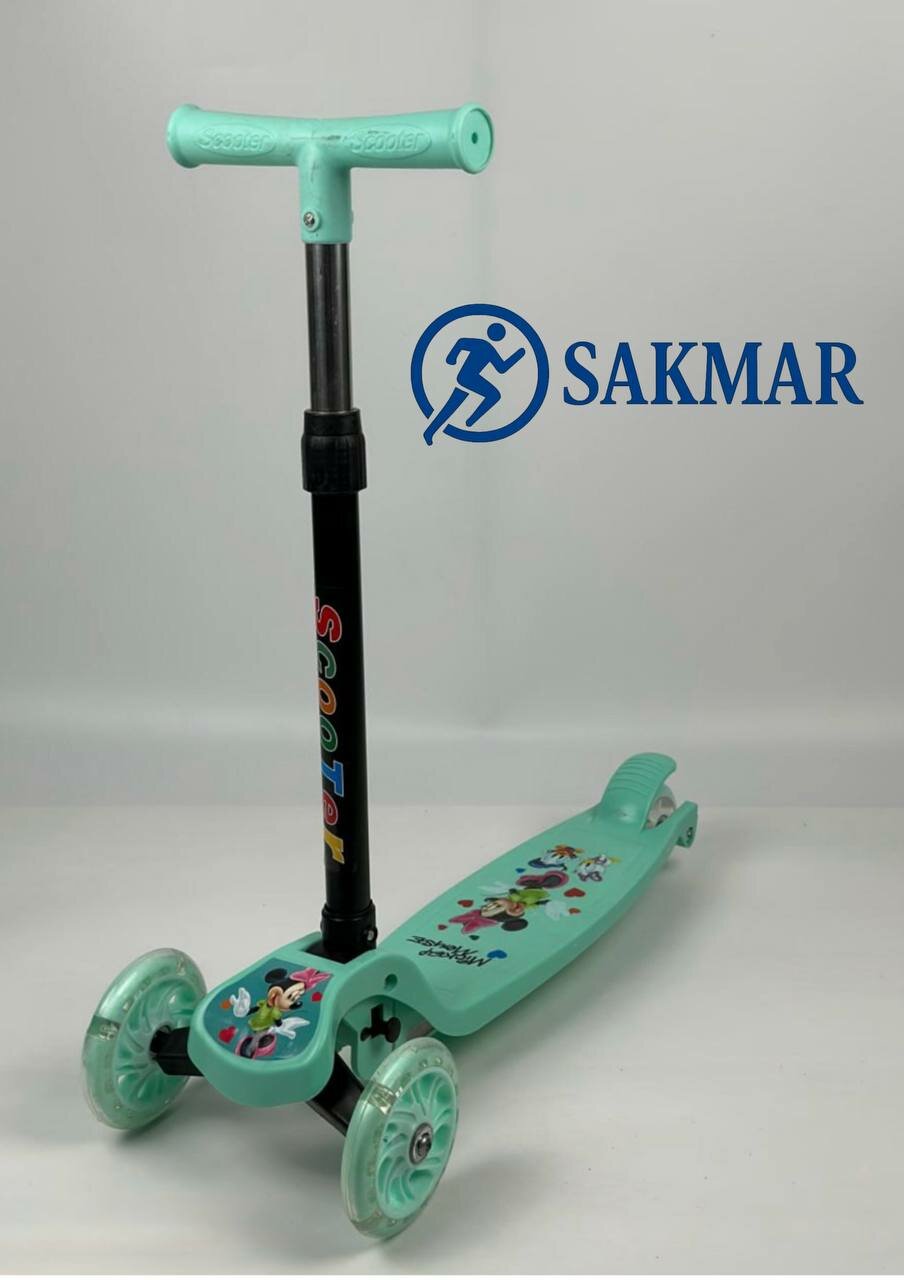 Детский самокат для 1-8 лет, до 50 кг