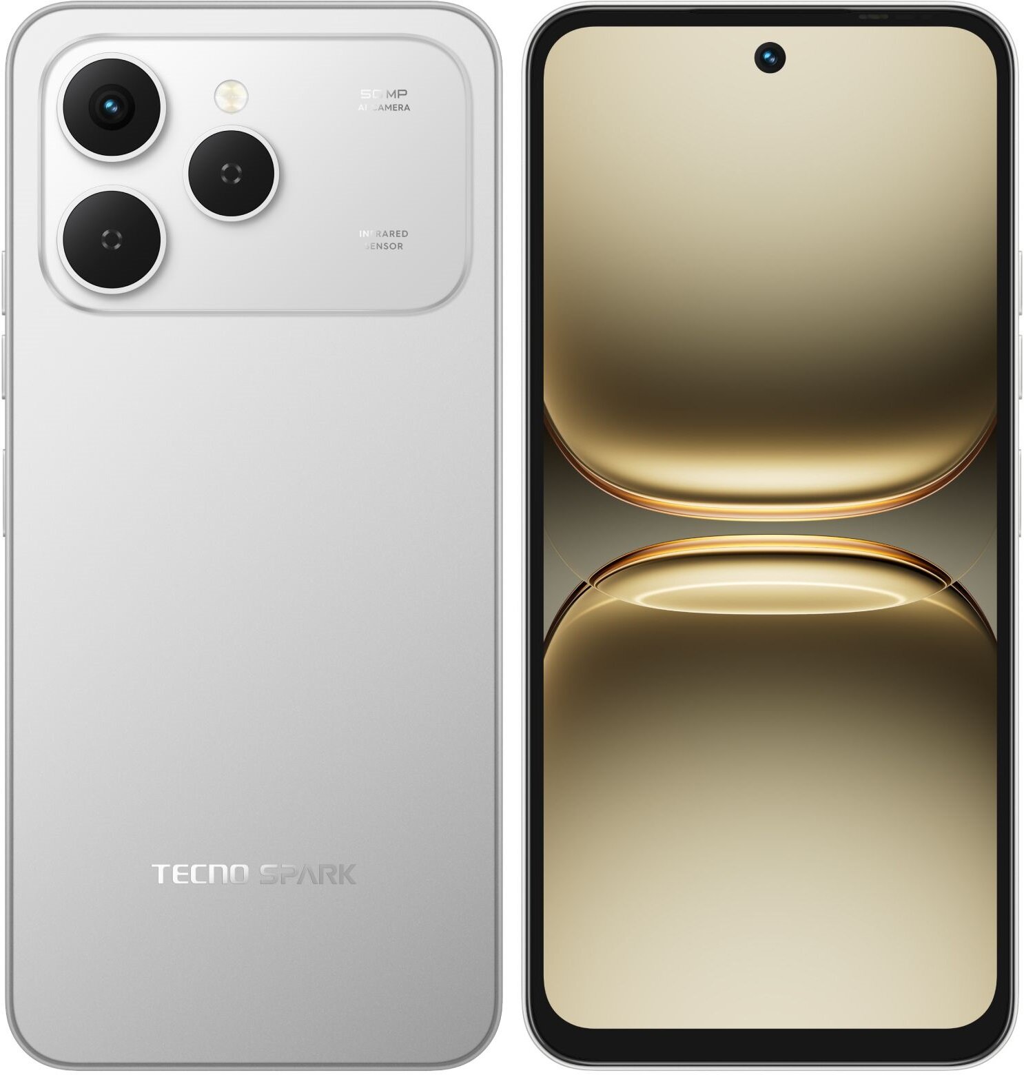 Смартфон Tecno Spark 40 256Gb 8Gb серый