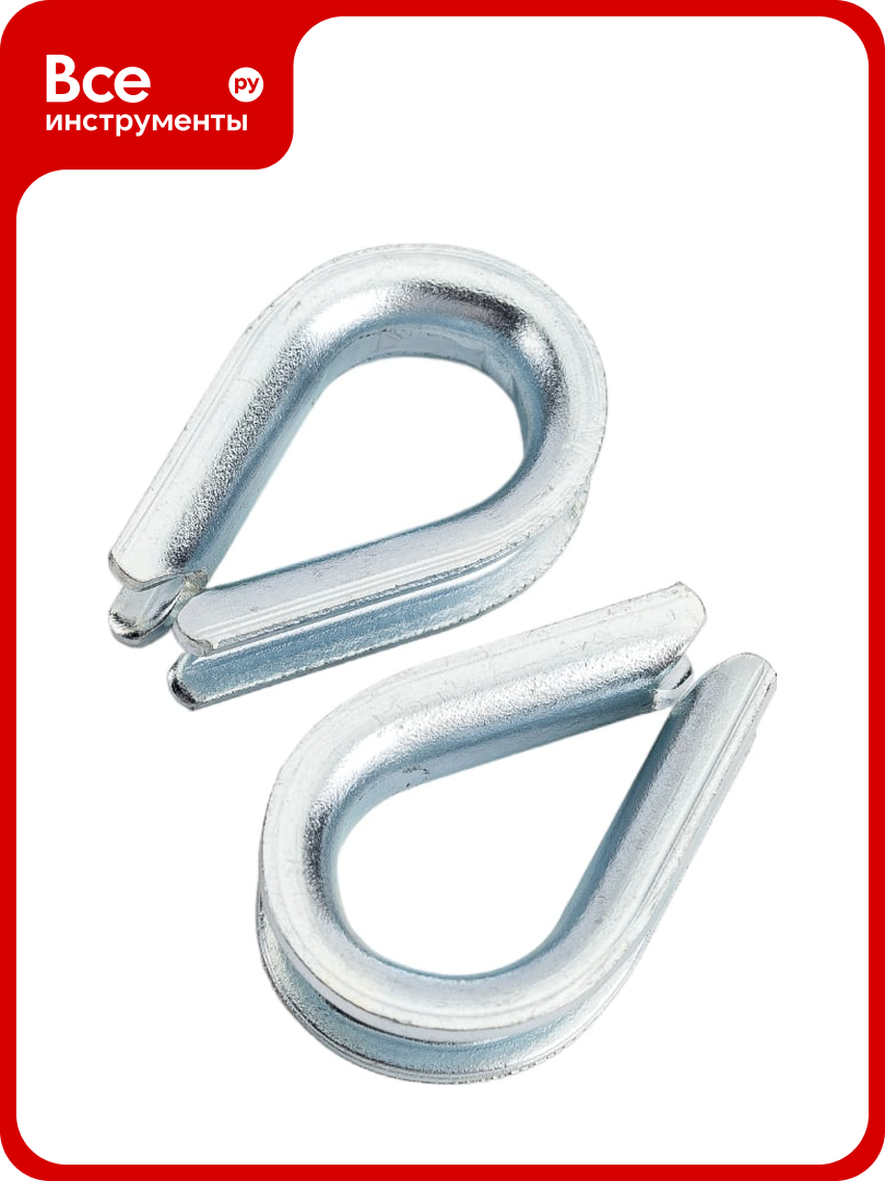 Коуш DIN6899 М6 2шт - ярлык Tech-Krep 102753